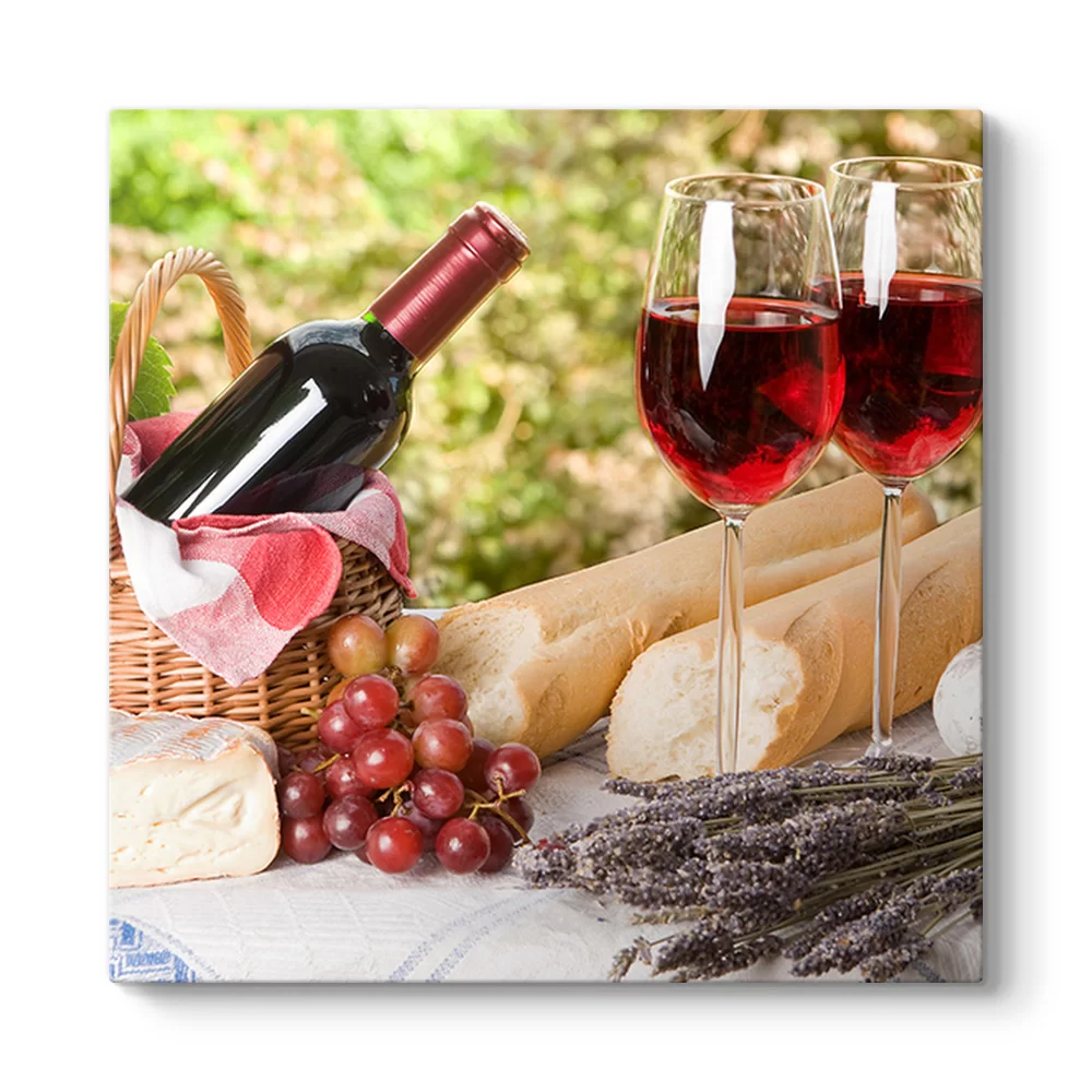 Kırmızı Şarap Tablo - Model 3